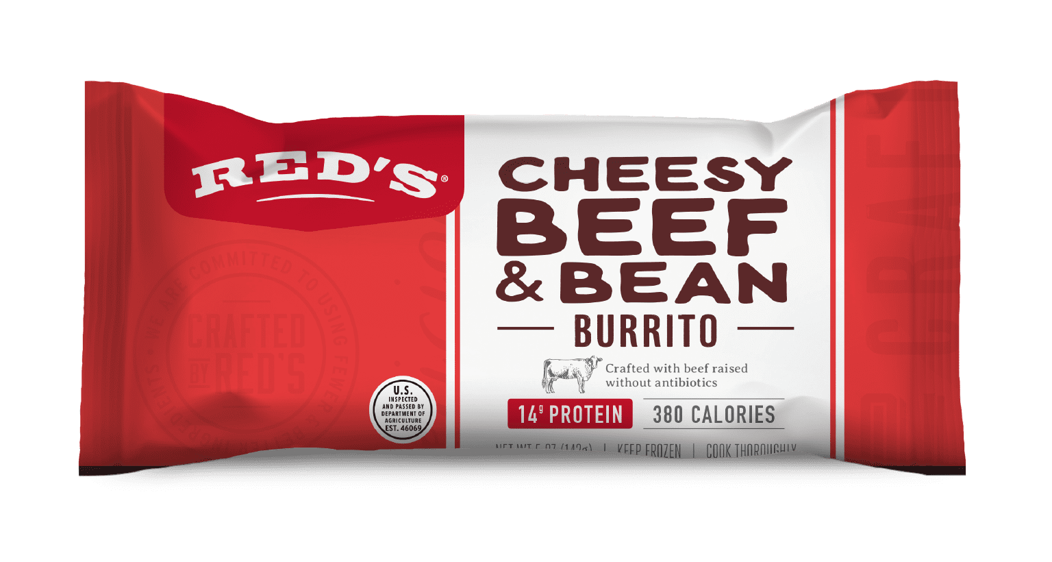 Cheesy Beef & Bean Burrito