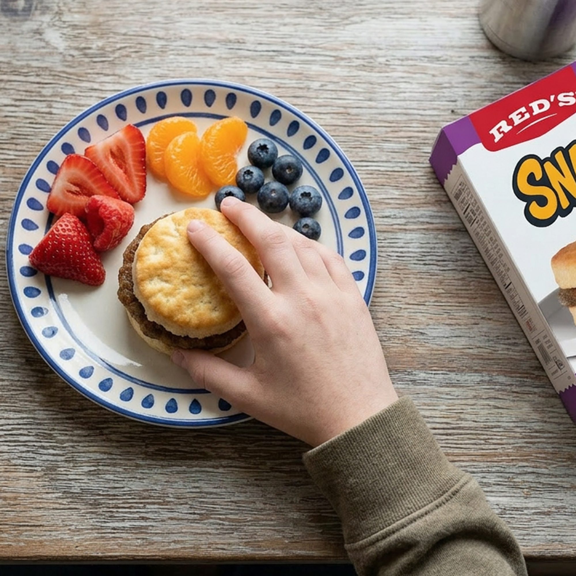 Chicken Maple Sausage Biscuit Buddies | Red's All Natural