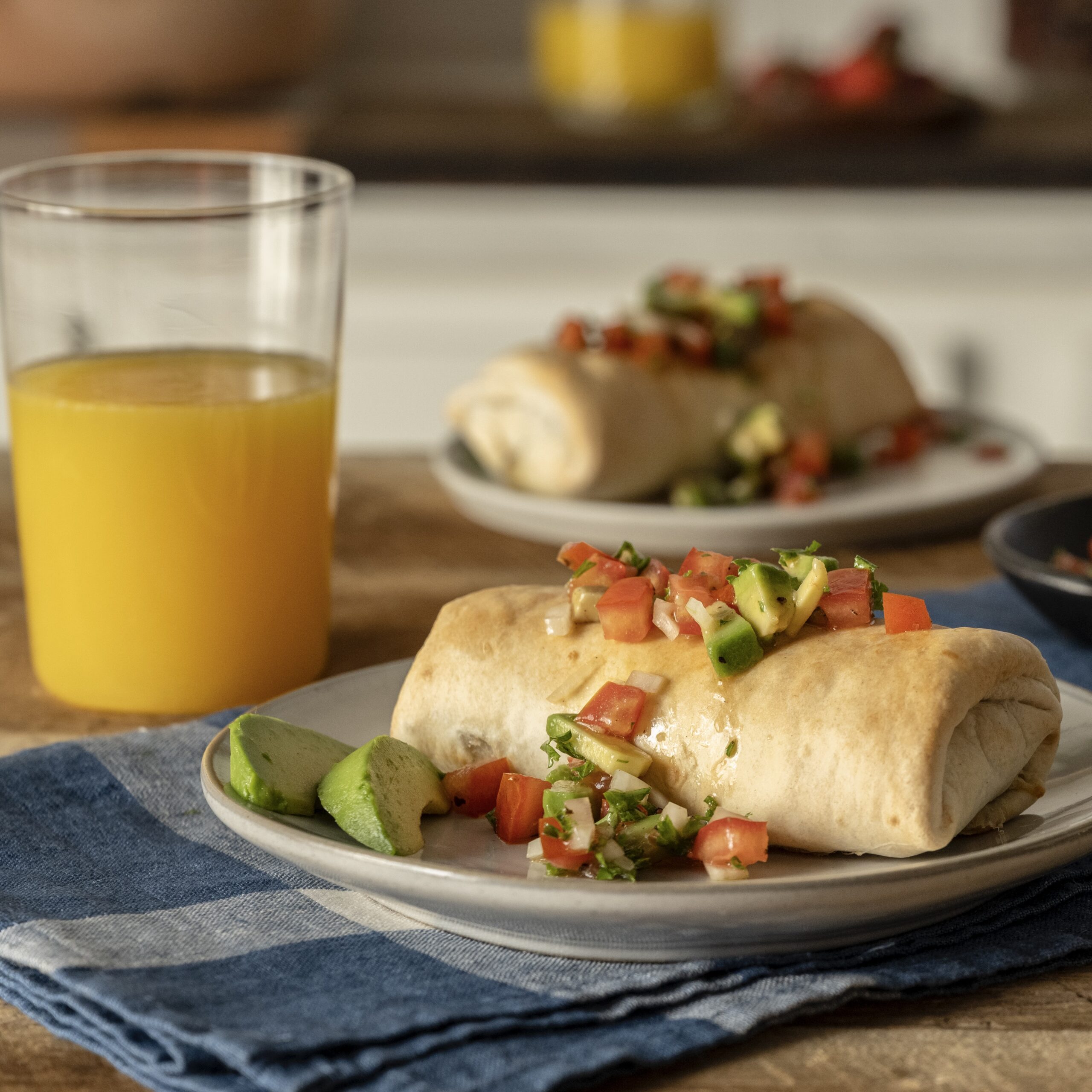 Chicken Chorizo Breakfast Burrito - Image 2