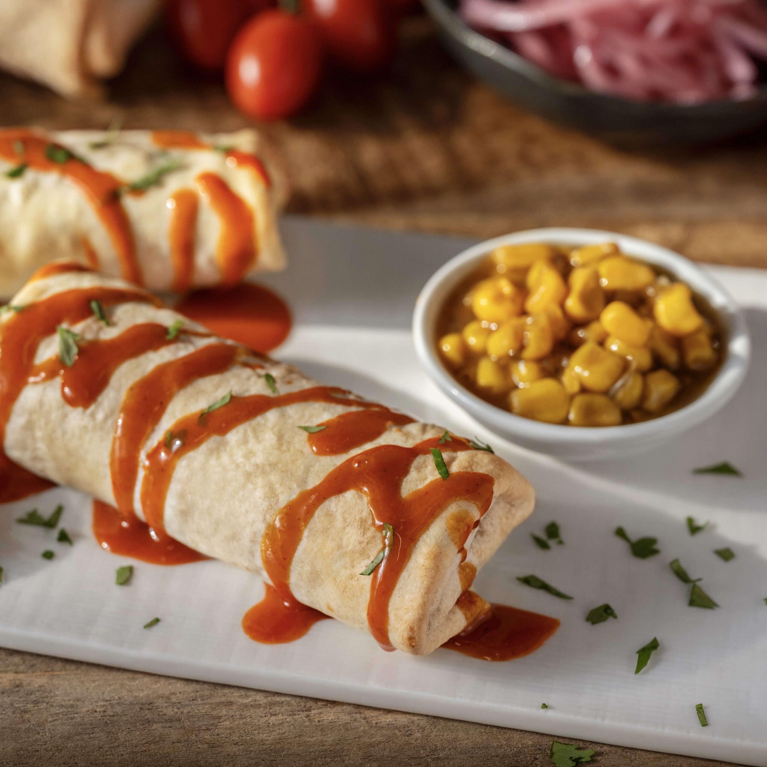 Organic QUESO RICE & BEAN Burrito - Image 2