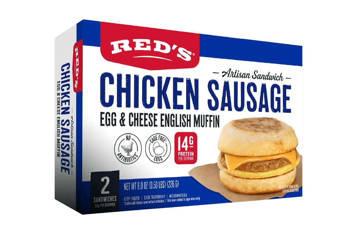 Chicken Sausage, Egg & Cheese English Muffin
